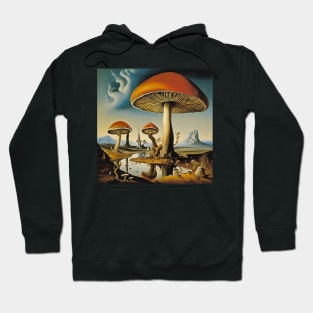 Mushroom by Dalí Hoodie